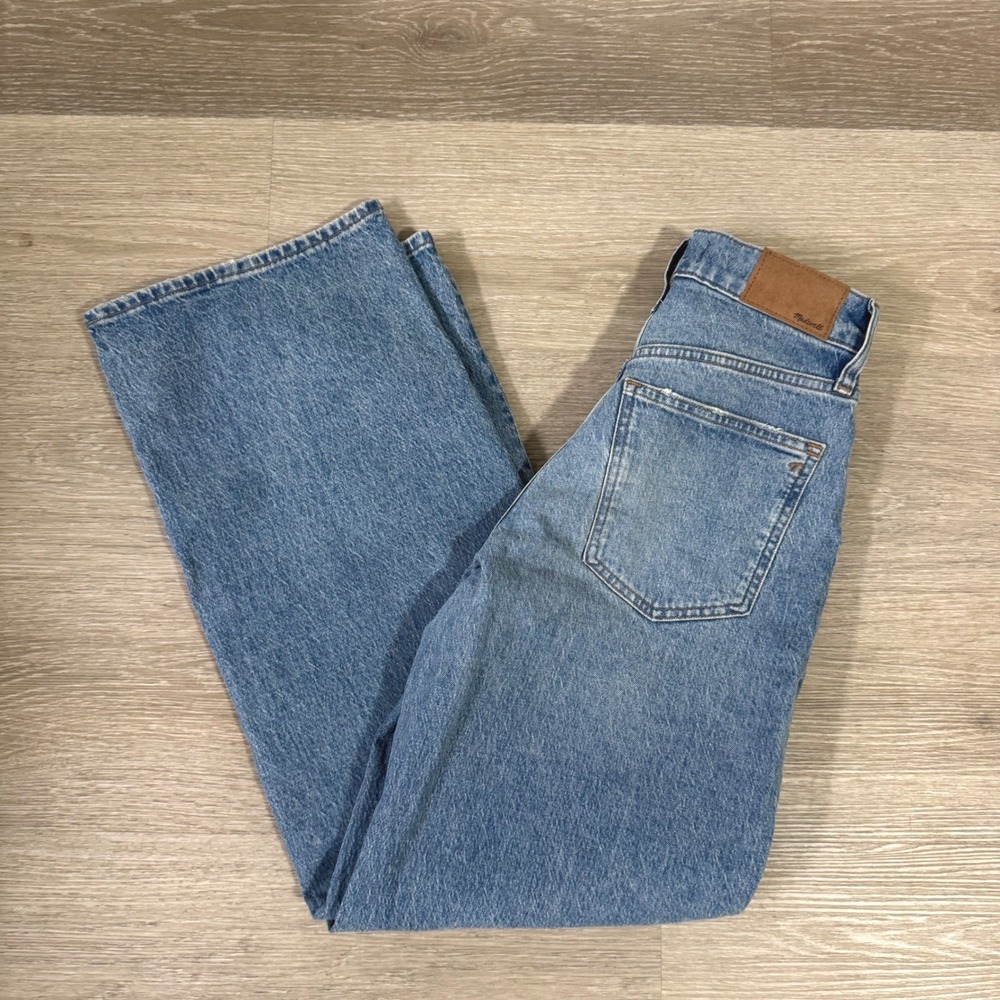 Madewell The Perfect Vintage Wide-Leg Jean Women 25 Blue DM4427 NR475 High Rise